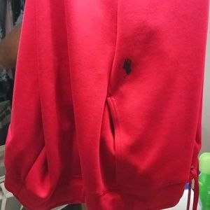 Red and Black Polo Sweatsuit